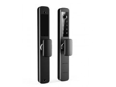 庭院門(mén)防水防曬雙面指紋智能鎖斷橋鋁推拉平移門(mén)304不銹鋼